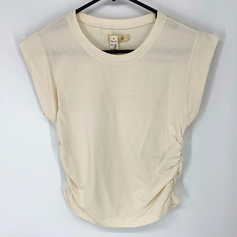 Madewell Side Cinch Muscle Tee NWT XXS